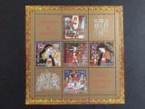 Coliță Filatelică Sfintele Paști &ndash; Icoane pe Sticlă / Poșta Rom&acirc;nă (2006) - A583