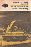 Poezia Romana clasica de la Dosoftei la Octavian Goga A.L. Piru 1970