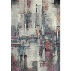 Covor Modern Kolibri Abstract 11023 - 160x230, Gri