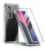 Husa Tech-Protect Kevlar pentru Samsung Galaxy S23 Ultra Transparent