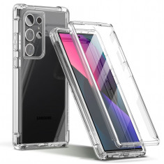 Husa Tech-Protect Kevlar pentru Samsung Galaxy S23 Ultra Transparent