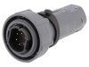 Conector circular tată 6 pini IP69K