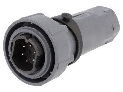 Conector circular tată 6 pini IP69K foto