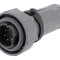 Conector circular tată 6 pini IP69K