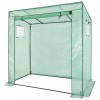Sera Gradina Strend Pro, Cadru Metalic, 2 Ferestre, 200x80x173/150 cm, Verde, Policarbonat