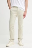 Levi&#039;s pantaloni XX CHINO STD II culoarea bej, drept, 17196-0167