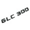 Emblema GLC 300 Negru, pentru spate portbagaj Mercedes