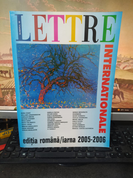 Lettre Internationale, nr. 56, iarna 2005-2006, Mihai Șora, Garcia Marquez, 027
