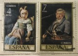 (M) Timbre serii Straine Arta Spania