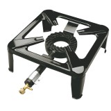 Cumpara ieftin Pirostrie cu arzator, 4 picioare, 30 x 30 cm