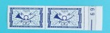 TIMBRE ROMANIA 1969 L.P.700 CONF. MINISTRILOR DE POSTA SERIEIN PERECHE MNH, Nestampilat