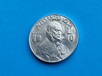 10 Lire 1984 San Marino-UNC-RAR-in realitate arata bine! foto