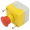 Casetă de Comandă Harmony XB5 cu 1 Buton Ciupercă IP66