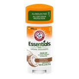 Deodorant stick Arm &amp;amp; Hammer Essentials Coconut Geranium, fără aluminiu, 71 g