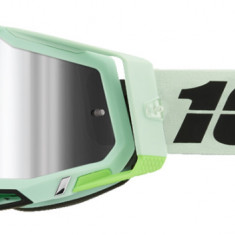 Ochelari cross/atv 100% Racecraft 2 Palomar, lentila oglinda, culoare rama verde Cod Produs: MX_NEW 26013317PE