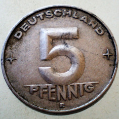 1.980 GERMANIA RDG DDR 5 PFENNIG 1953 E MULDENHÜTTEN