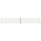 Cumpara ieftin Copertina laterala retractabila, crem, 160x1000 cm