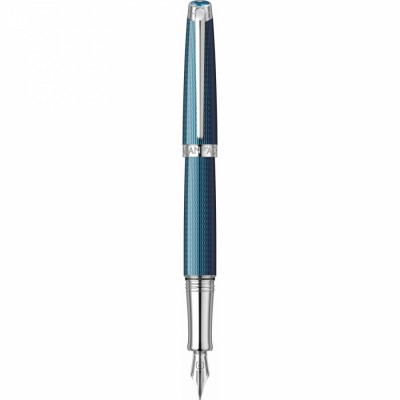 Stilou Caran d&amp;#039;ache Leman Bleu penita aur foto
