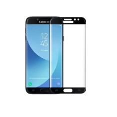 Folie Sticla Premium pentru Samsung Galaxy J3 (2017), 5D, Full Cover, Full Glue, Negru