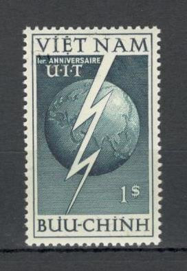 Vietnam de Sud.1952 1 an UIT SV.249 foto