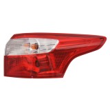 Stop spate lampa Ford Focus III, 10.2014- Model Sedan, partea Dreapta, partea exteRioara, cu suport becuri, Varroc