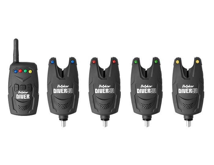 Set Avertizori + Statie Delphin Diver 9V, 4+1