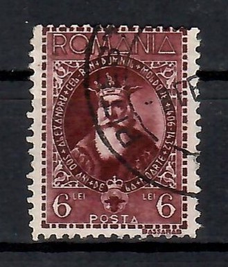 Romania 1932, LP.95 - 500 de ani de la moartea lui Alexandru cel Bun, Ștampilat foto