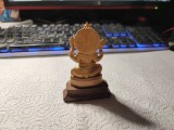 Statueta vintage Ganesha din lemn