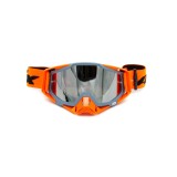 Ochelari cross/atv/enduro, Asix AS1, lentila argintie, culoare rama gri/portocal... Cod Produs: MX_NEW KAI-92