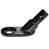 vidaXL Cuplaj Fier Remorca Bicicleta Negru 7.7x2.9x4cm Conector Unghiular Montare Usoara