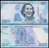 CUBA █ bancnota █ 5000 Pesos █ 2026 █ UNC █ necirculata █ PESTE_2000_BANCNOTE_UNC_AICI █