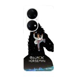Husa compatibila cu Huawei Mate 40 Pro model BoJack Horseman, Silicon, TPU, Viceversa, Transparent, Carcasa