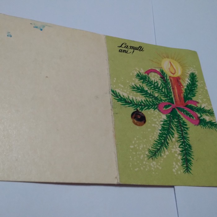 CARTE POSTALA FELICITARE CIRCULATA