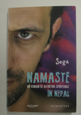 NAMASTE - UN ROMAN DE AVENTURI SPIRITUALE IN NEPAL de SEGA , 2013 , DEDICATIE * foto