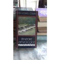 ION HORATIU CRISAN - ITINERARE ARHEOLOGICE TRANSILVANENE (SPORT TURISM 1982, 265 PAG, NUMEROASE ILUSTRATII+ HARTA, STARE BUNA)