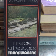 ION HORATIU CRISAN - ITINERARE ARHEOLOGICE TRANSILVANENE (SPORT TURISM 1982, 265 PAG, NUMEROASE ILUSTRATII+ HARTA, STARE BUNA)