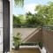 Paravan de balcon, gri taupe, 75x800 cm, 100% poliester oxford GartenMobel Dekor