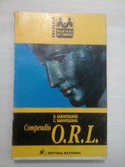 COMPENDIU O.R.L. - D. SARAFOLEANU/ C. SARAFOLEANU foto