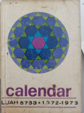 Calendar evreiesc, LUAH 5733, 1972-1973, București, Moses Rosen iudaica