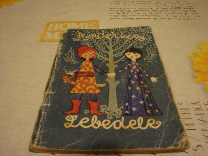 Andersen - Lebedele- traista cu povesti-1958 - ilustratii Clelia Ottone-uzata