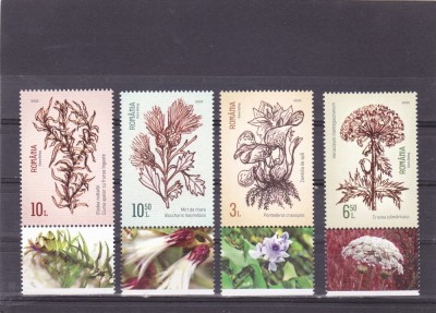 ROMANIA 2022, Specii invazive, serie neuzata CU VINIETA, MNH, 2374 foto