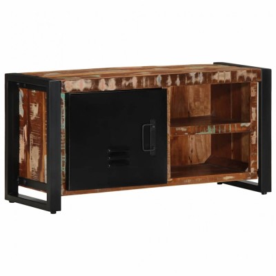 vidaXL Dulap TV 80x30x40 cm lemn masiv recuperat foto