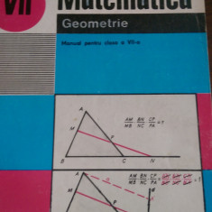 Matematica geometrie - Manual cls VII I.Cuculescu,L.Gaiu,C.Ottescu 1996