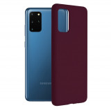 Cumpara ieftin Husa pentru Samsung Galaxy S20 Plus 4G / S20 Plus 5G, Techsuit Soft Edge Silicone, Plum Violet