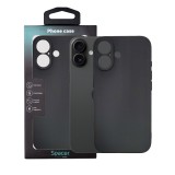 Husa Iphone 16 Spacer, grosime 1.5mm, material flexibil TPU, negru &quot;SPPC-AP-IP16-TPU&quot;