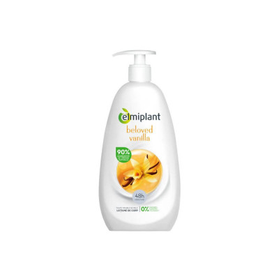 Lotiune de Corp Elmiplant Beloved Vanilla, 400 ml, Parfum Vanilie, Lotiuni Hranitoare pentru Toate Tipurile de Piele, Lotiune de Corp cu Ingrediente N foto