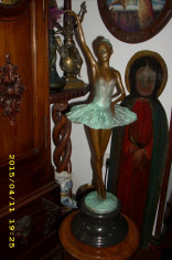 statueta bronz-balerina foto