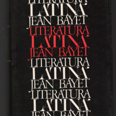 C10475 - LITERATURA LATINA - JEAN BAYET