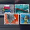 TS21 - Timbre serie - Elvetia - Helvetia 1957 Mi637 - 640