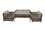 Set mobilier de gradina, Jumilla, Mana 3, Maro inchis